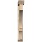 Ekena Millwork Balboa Traditional Rough Sawn Bracket w/ Offset Brace, Douglas Fir, 6"W x 36"D x 48"H BKT0604X36X48BOA01RDF - alternate 2